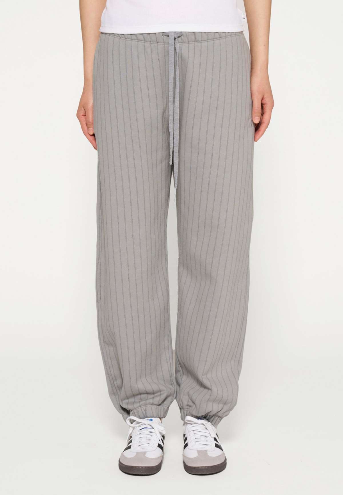 Брюки BAR JOGGER PINSTRIPE BRUSHED