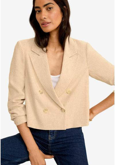 Пиджак CROPPED DOUBLE BREASTED BLAZER