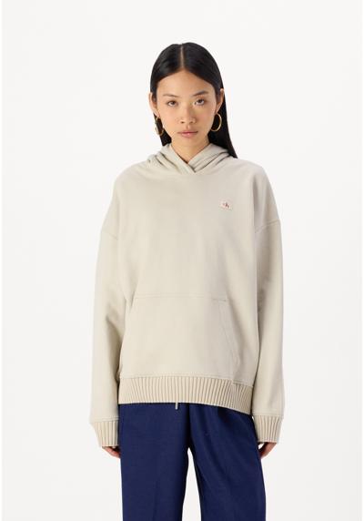 Кофта LABEL PEACHED HOODIE