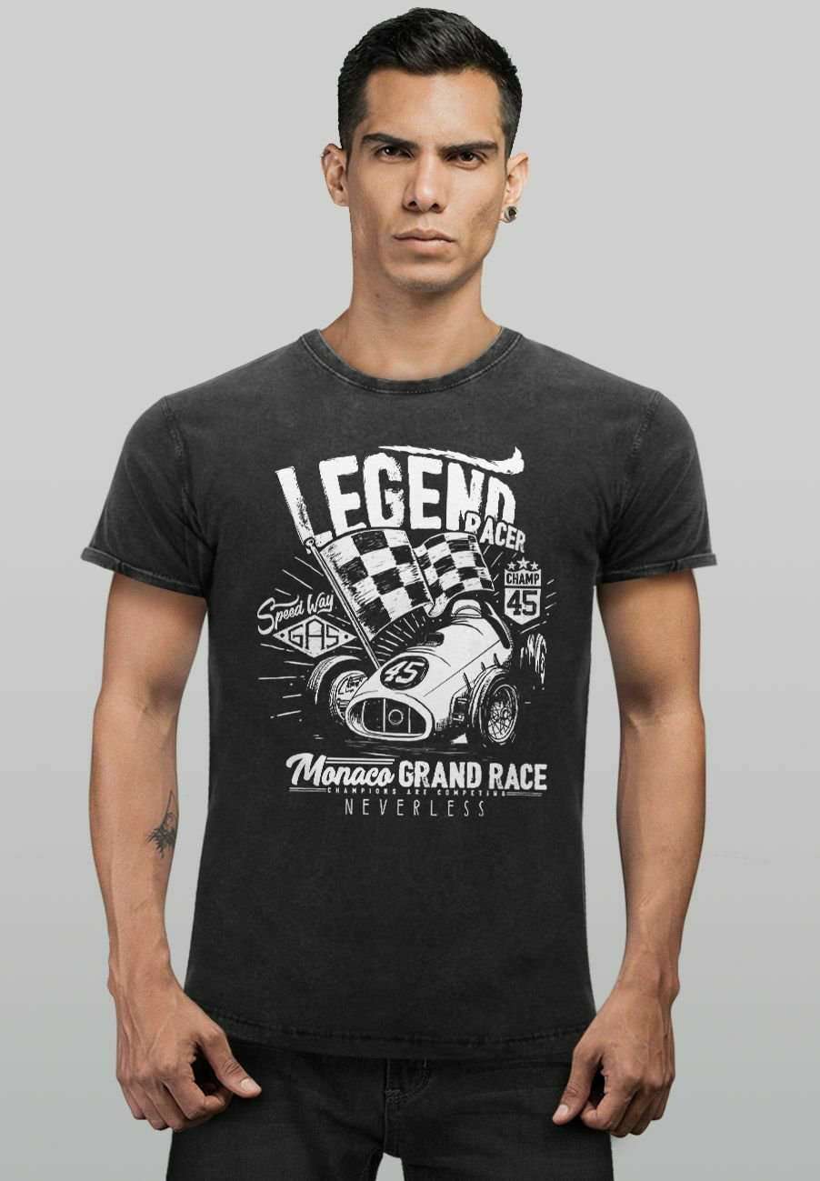 Футболка VINTAGE AUTO RENNEN LEGEND RACER HOTROD OLDSCHOOL O