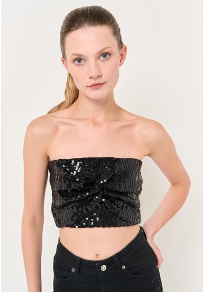 Блузка STRAPLESS SEQUINED BRALET