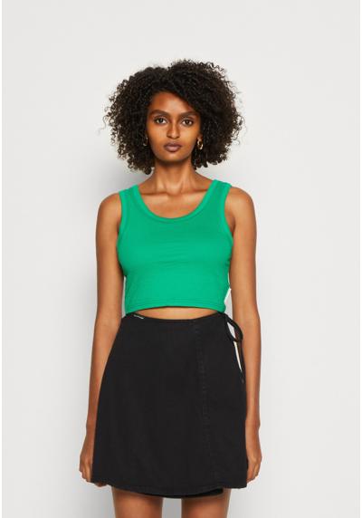 Топ SLEEVELESS ROUNDNECK SLIM FI CROPPED