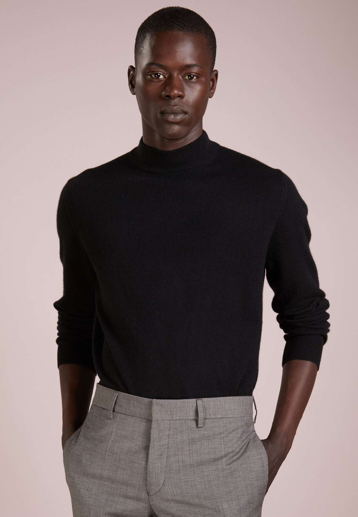 Пуловер MEN MOCK NECK SWEATER