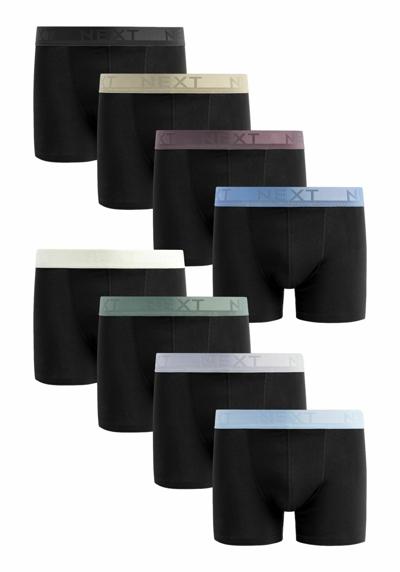 Боксеры TEXTURED COLOUR WAISTBAND 8 PACK.