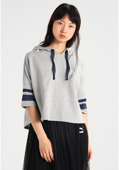 Пуловер LADIES TAPED SHORT SLEEVE HOODY