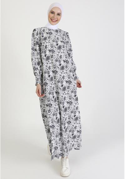 Платье FLORAL -CREW NECK MODEST REFKA