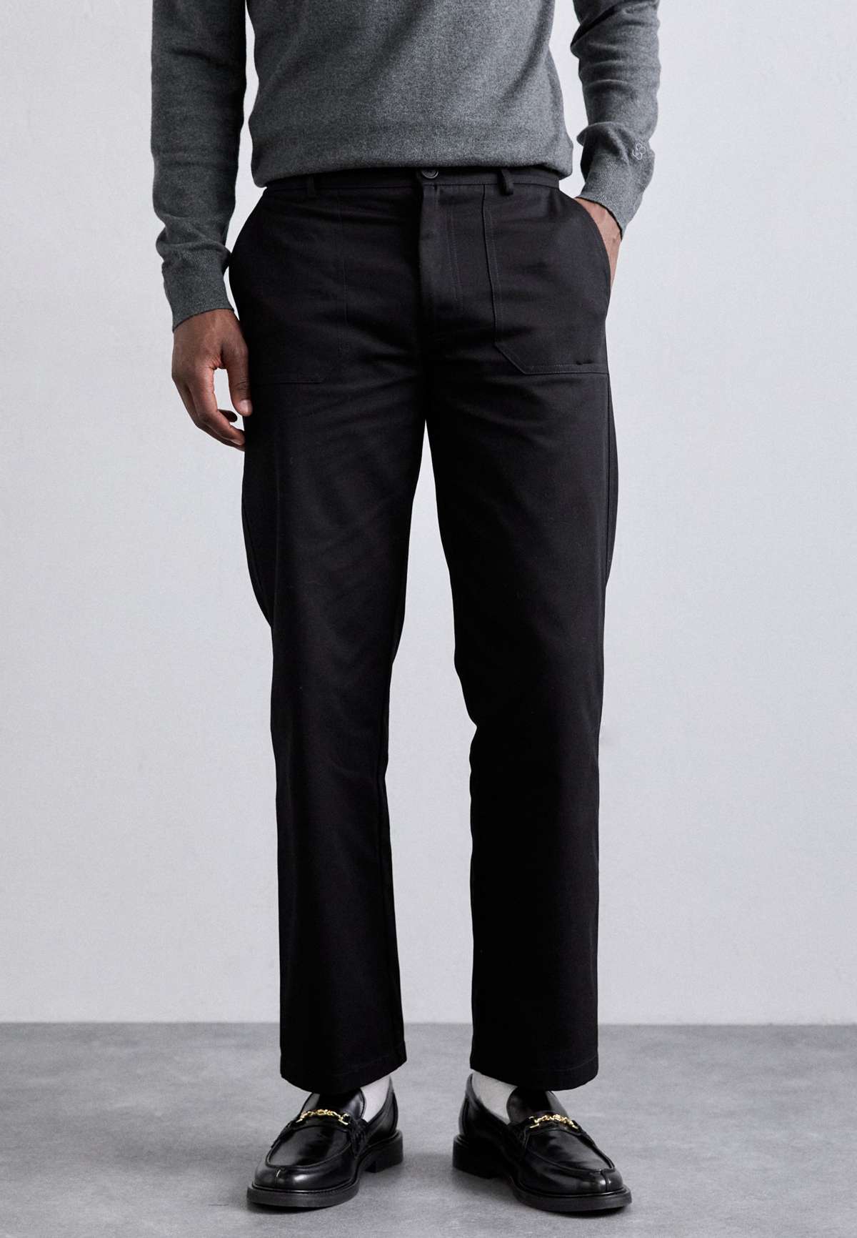 Брюки STRAIGHT TROUSERS