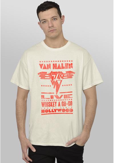 Футболка REVIVAL TEES VAN HALEN HOLLYWOOD CONCERT POSTER