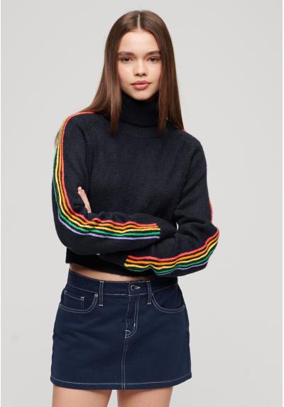 Пуловер SIDE RAGLAN ROLL NECK