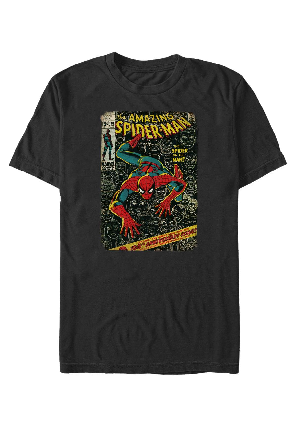 Футболка SPIDER-MAN CLASSIC SPIDEY FRONT COVER