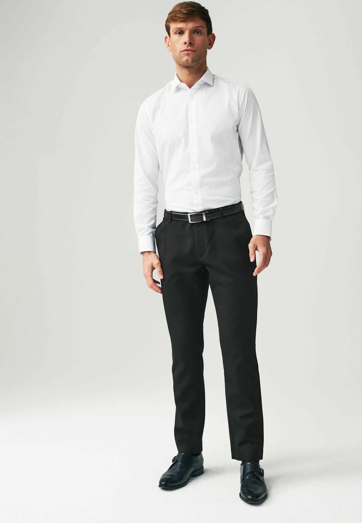 Брюки 2 PACK SLIM FIT PLAIN FRONT