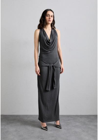 Трикотажное платье NEETA TIE FRONT SIDE SLIT GOWN