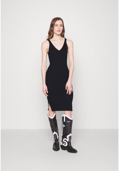 Трикотажное платье ONLLINA SLIT DRESS