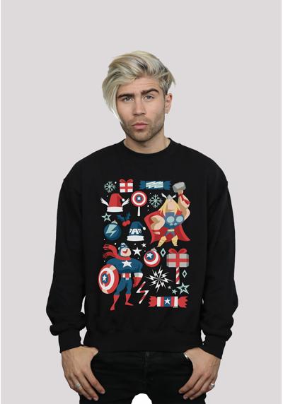 Свитшот MARVEL THOR AND CAPTAIN AMERICA WEIHNACHTEN