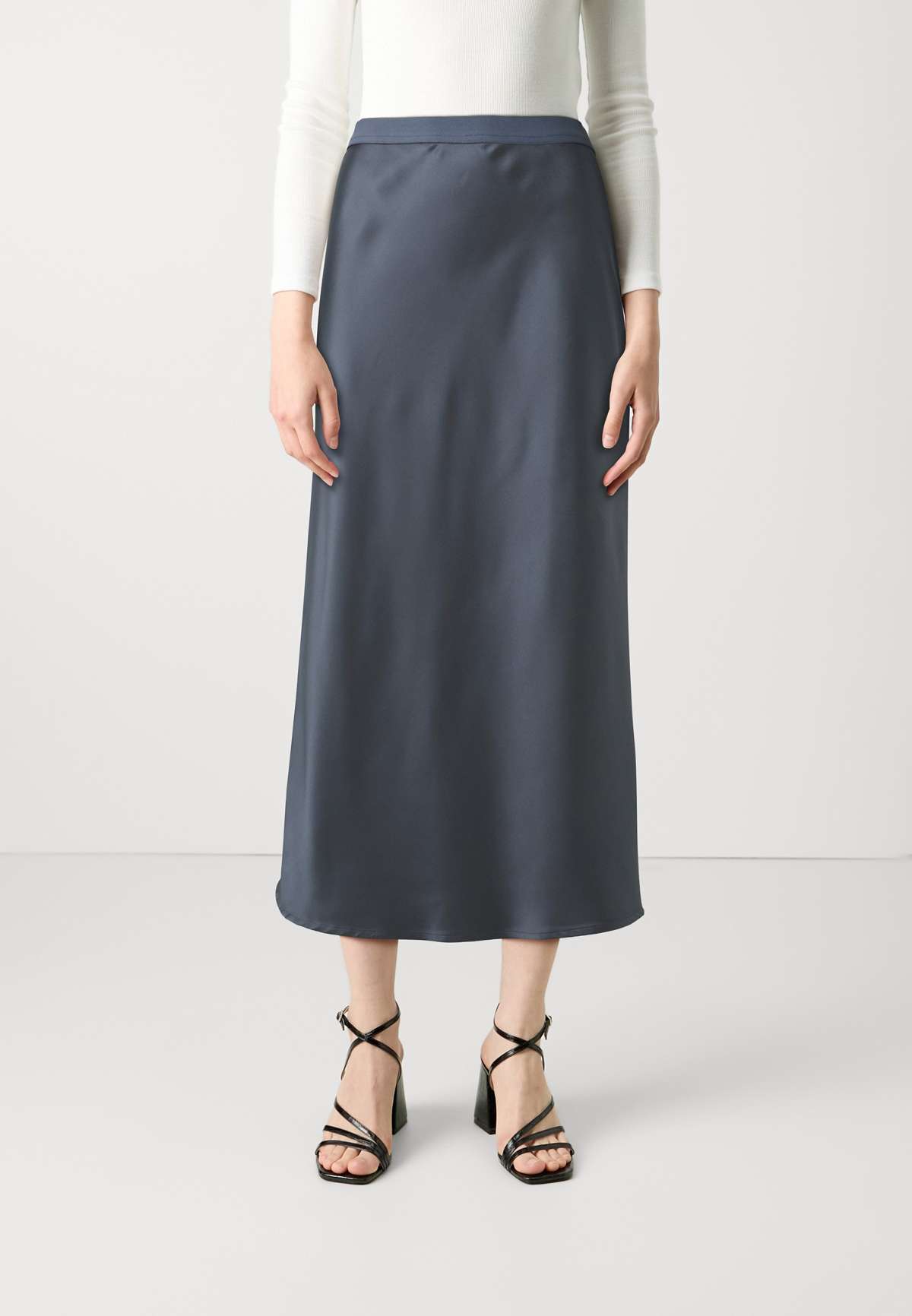 Юбка ELASTIC MIDI SKIRT