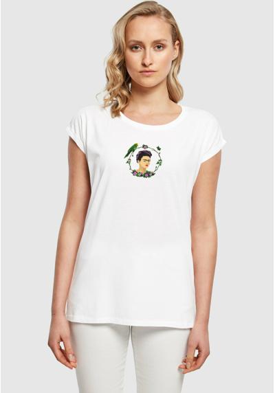 Футболка FRIDA KAHLO BOTANIC FRAME EXTENDED SHOULDER TEE