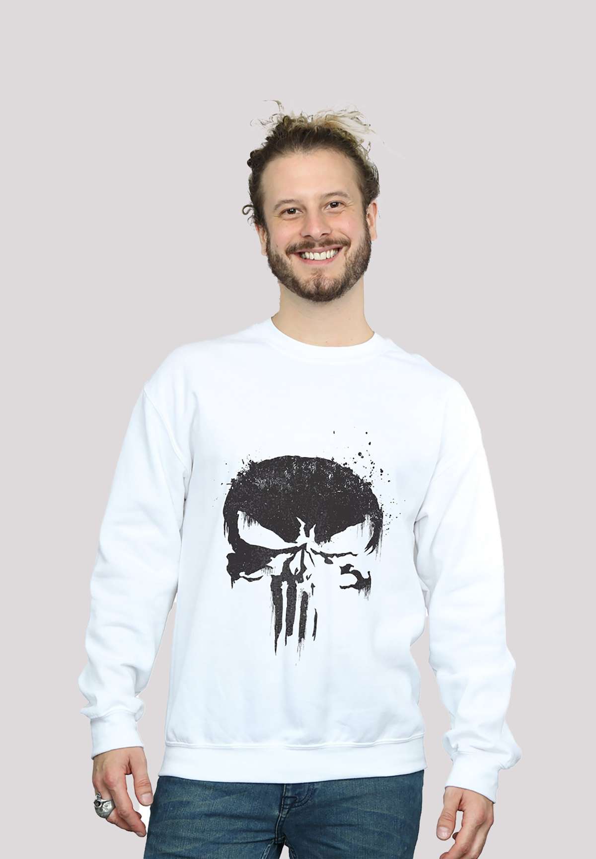 Кофта MARVEL KNIGHTS PUNISHER TV SKULL PREMIUM SUPERHELDEN IRON MAN