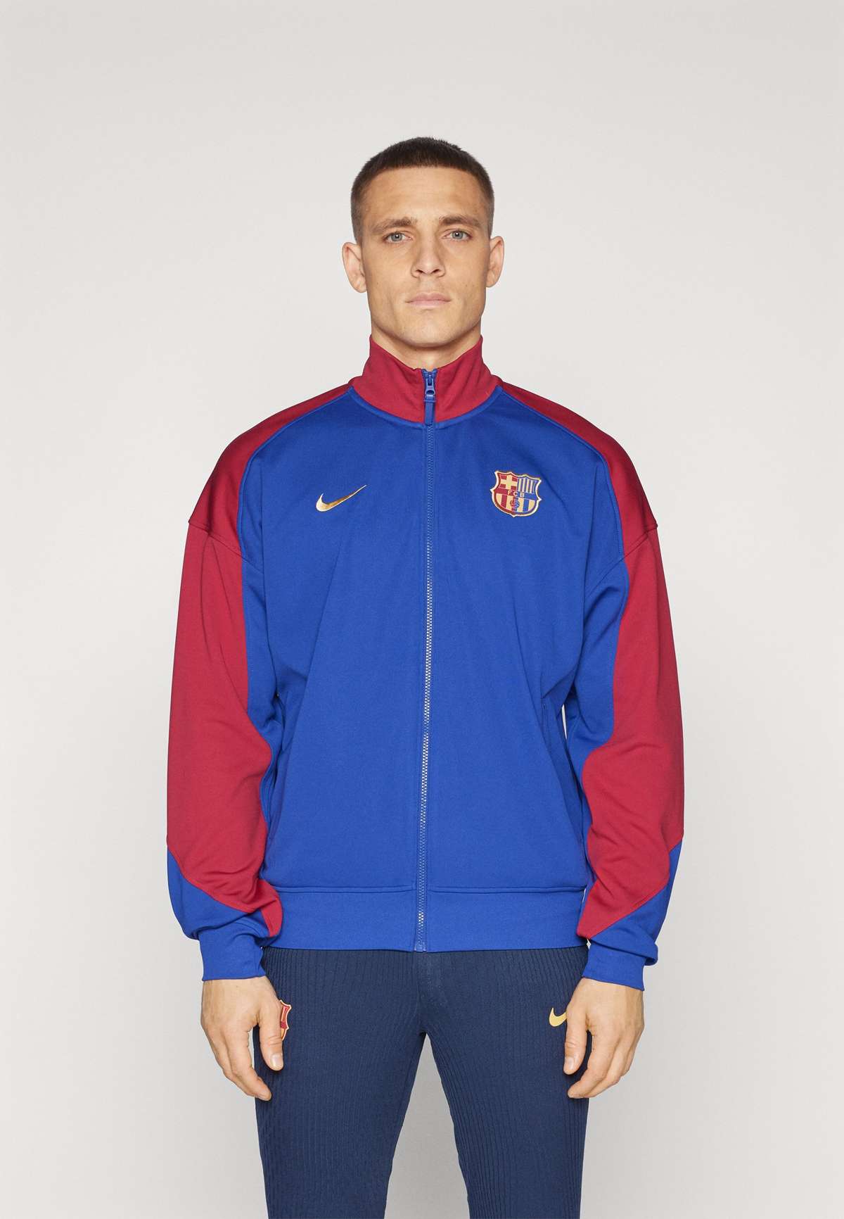 FC BARCELONA ACADEMY ANTHEM JACKET HOME - Vereinsmannschaften