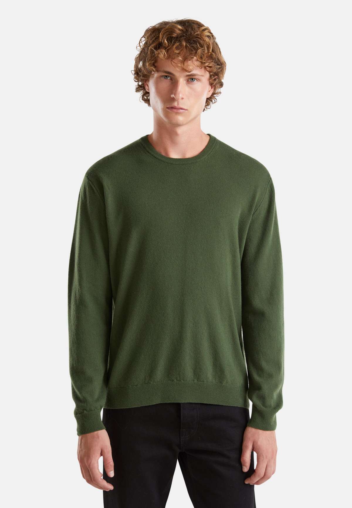 Пуловер CREWNECK IN PLAIN REGULAR FIT