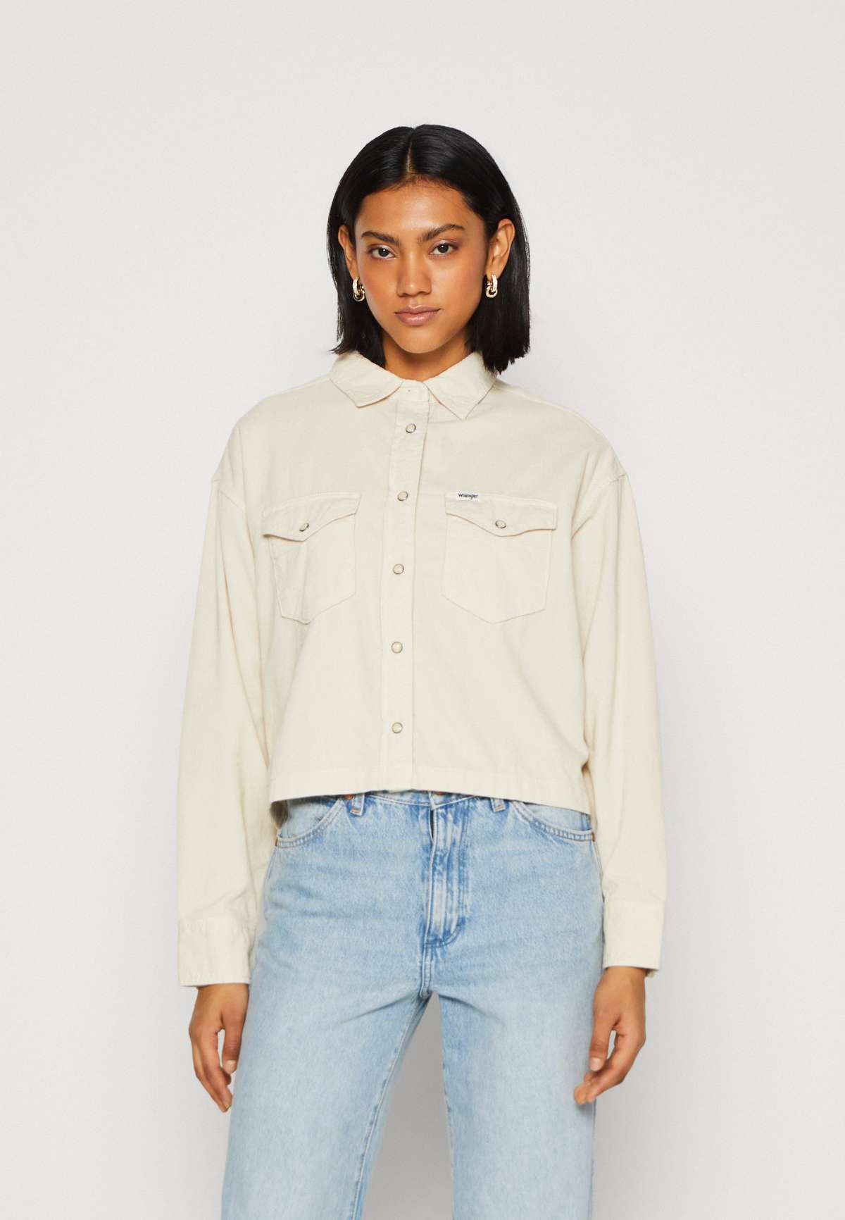 Блуза-рубашка BOXY OVERSHIRT