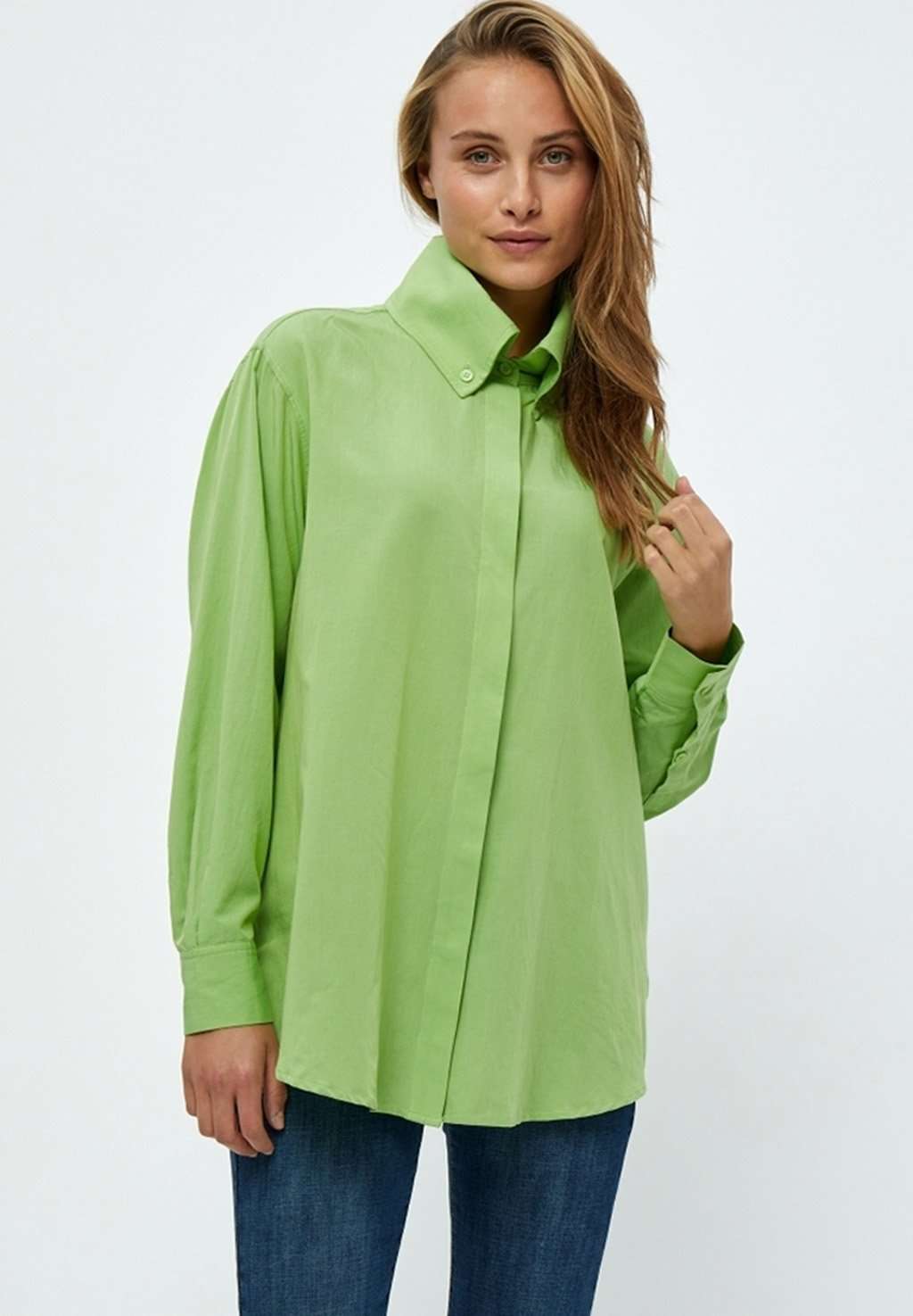 Блуза-рубашка MILAMIRA OVERSIZE SHIRT 1