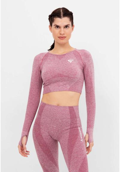 Кофта LONG SLEEVE RUSH+ SEAMLESS CROPPED LONG SLEEVE