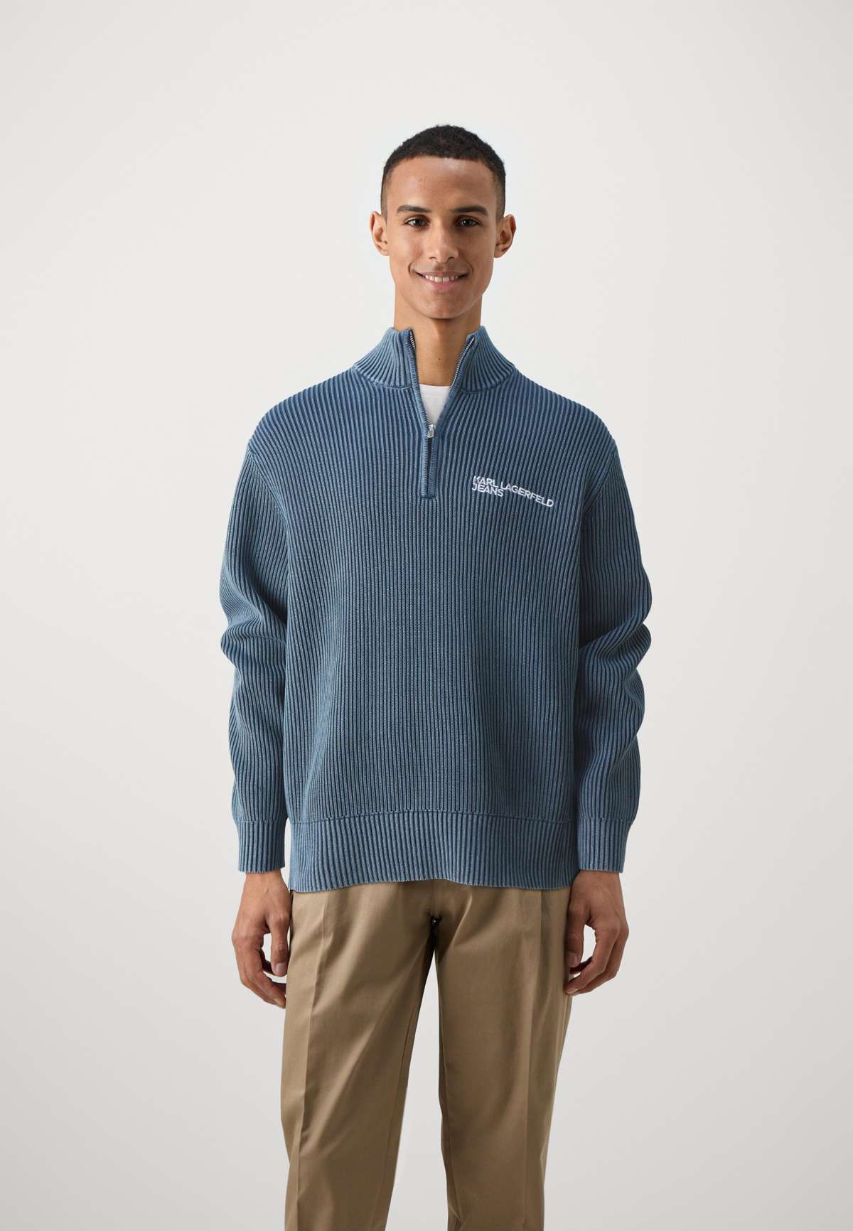 Пуловер RELAXED HALF ZIP