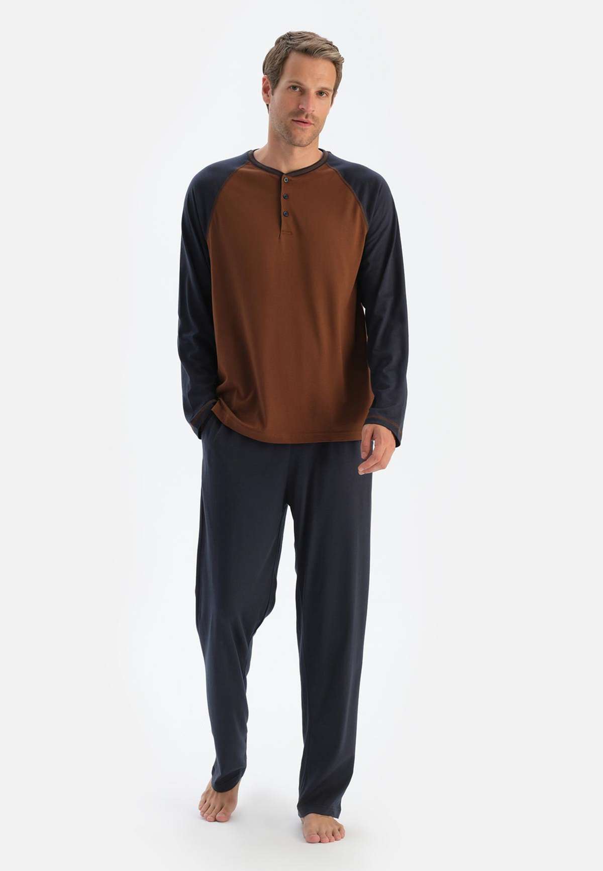 Ночное белье LONG SLEEVE CREW NECK REGULAR WAIST