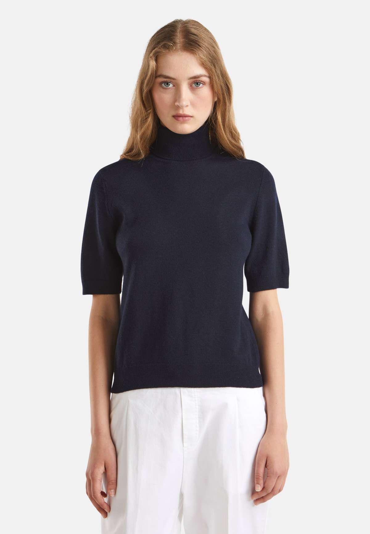 Пуловер TURTLENECK REGULAR FIT ELBOW LENGTH SLEEVES