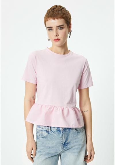 Блузка SHORT SLEEVE RUFFLE