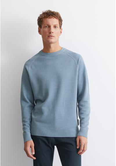 Пуловер CREWNECK WITH RAGLAN WAVE STRUCTURE