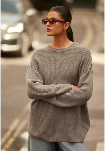 Пуловер COSY CREW NECK LONGLINE TALL