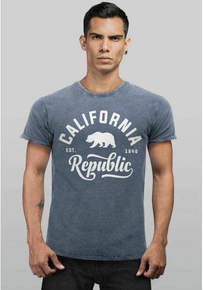 Футболка COOLES ANGESAGTES VINTAGE CALIFORNIA REPUBL