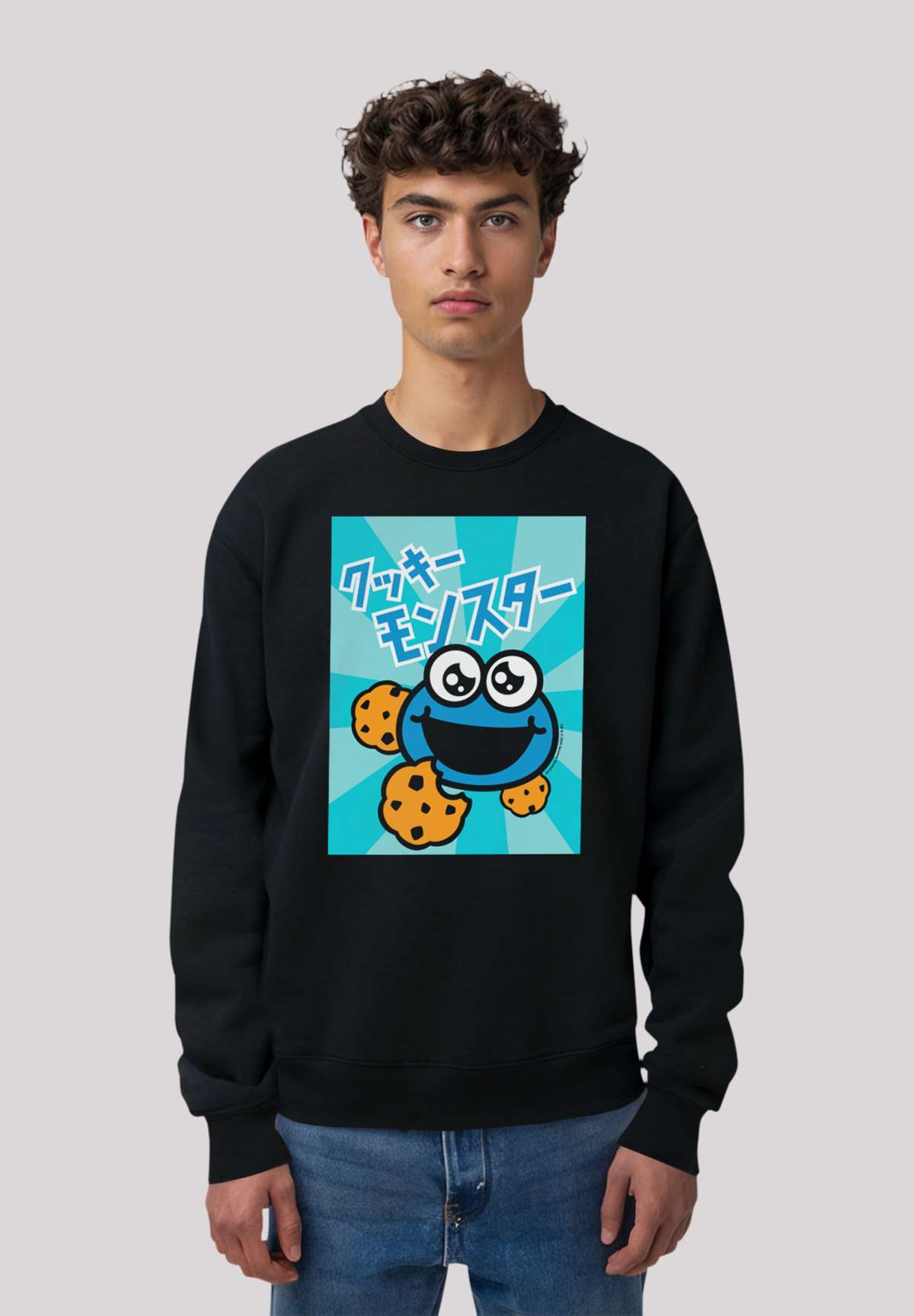 Кофта SESAMSTRASSE COOKIE MONSTER ANIME