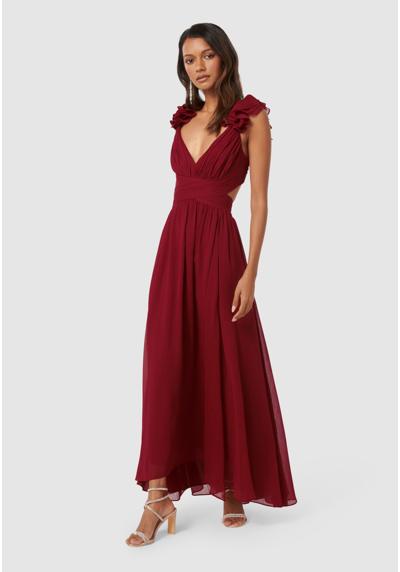 Платье SELENA RUFFLE MAXI