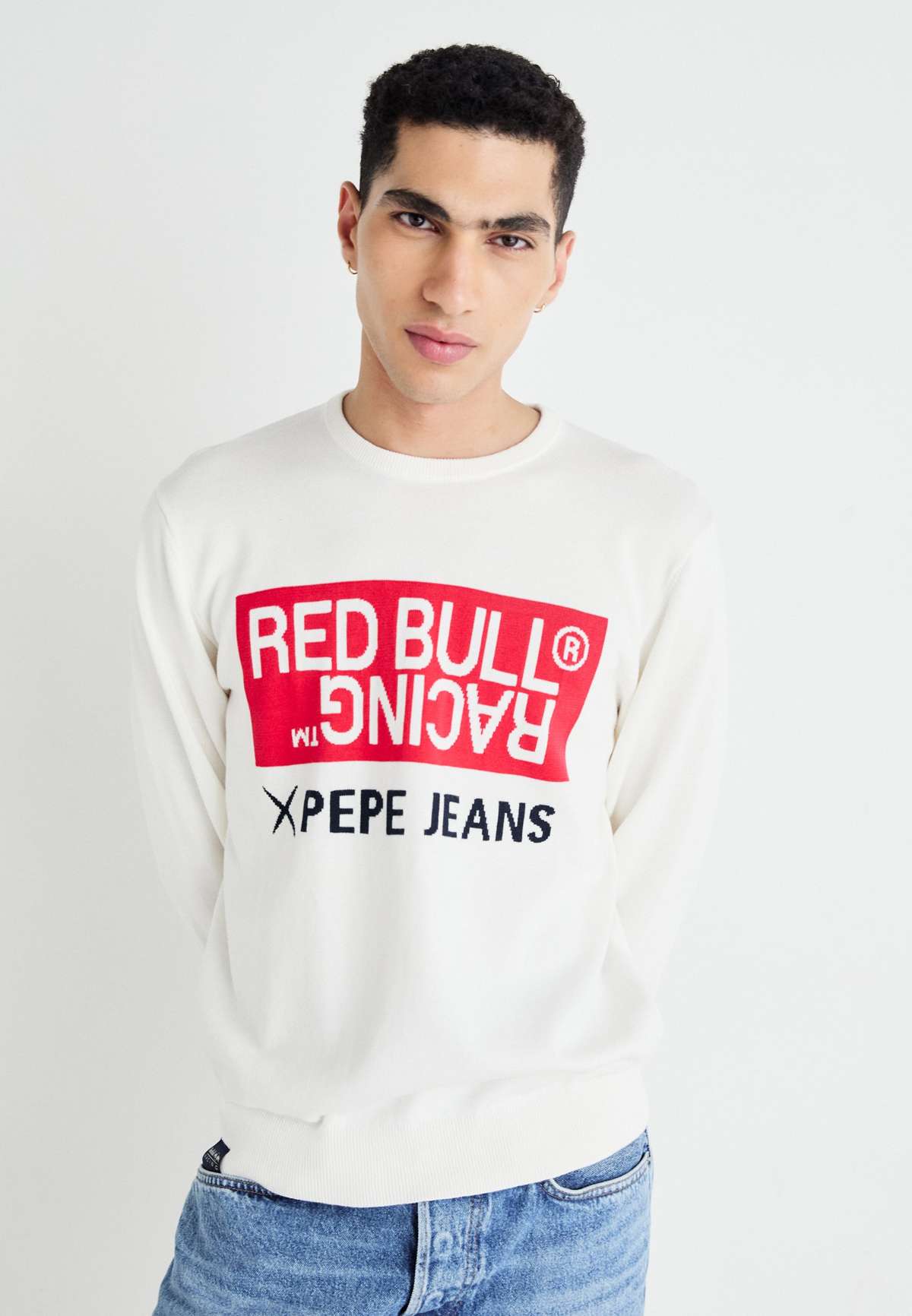 Пуловер RED BULL RACING INTARSIA LOGO KNIT CREW NECK