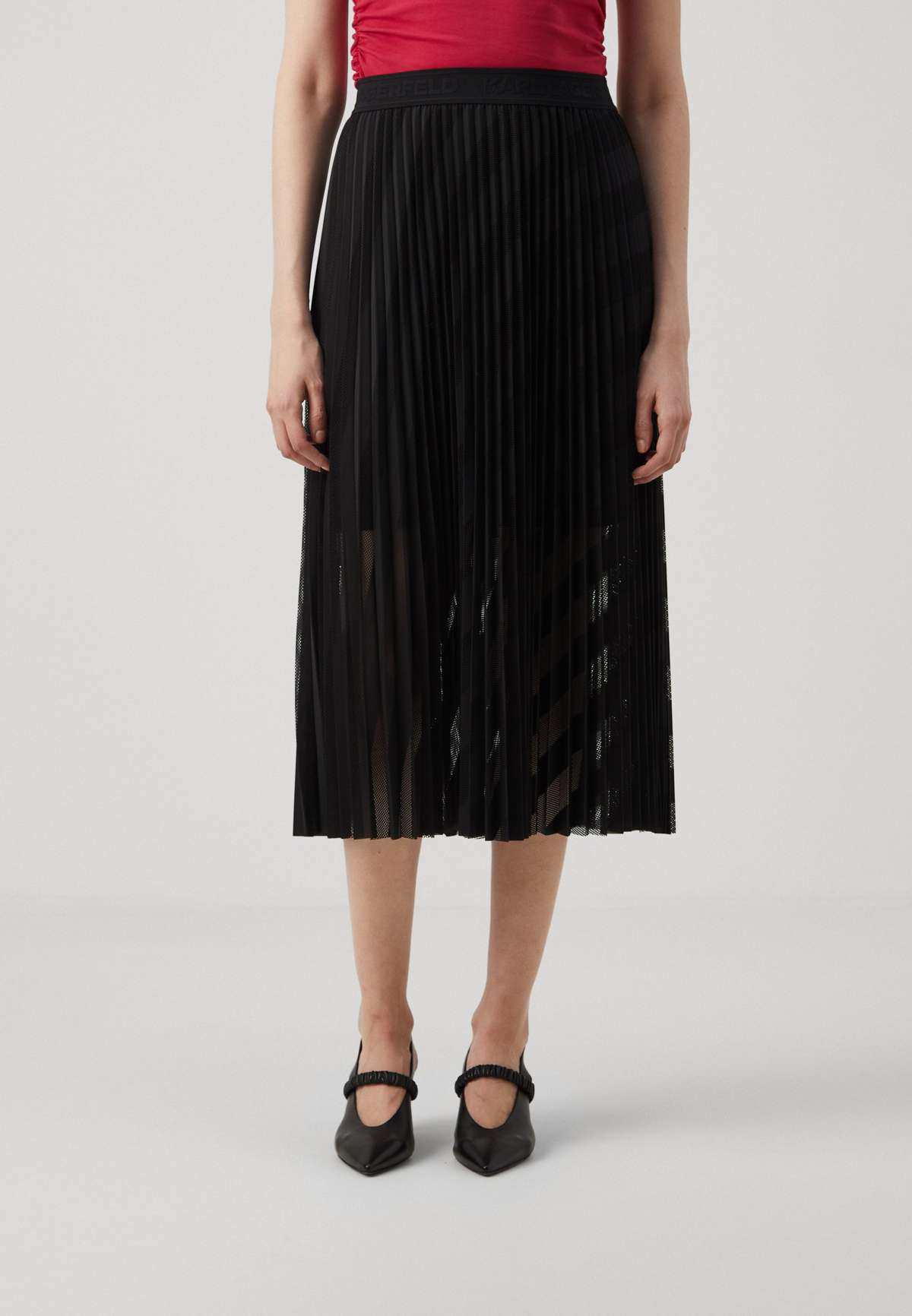 Юбка DIAGONAL PLEATED SKIRT