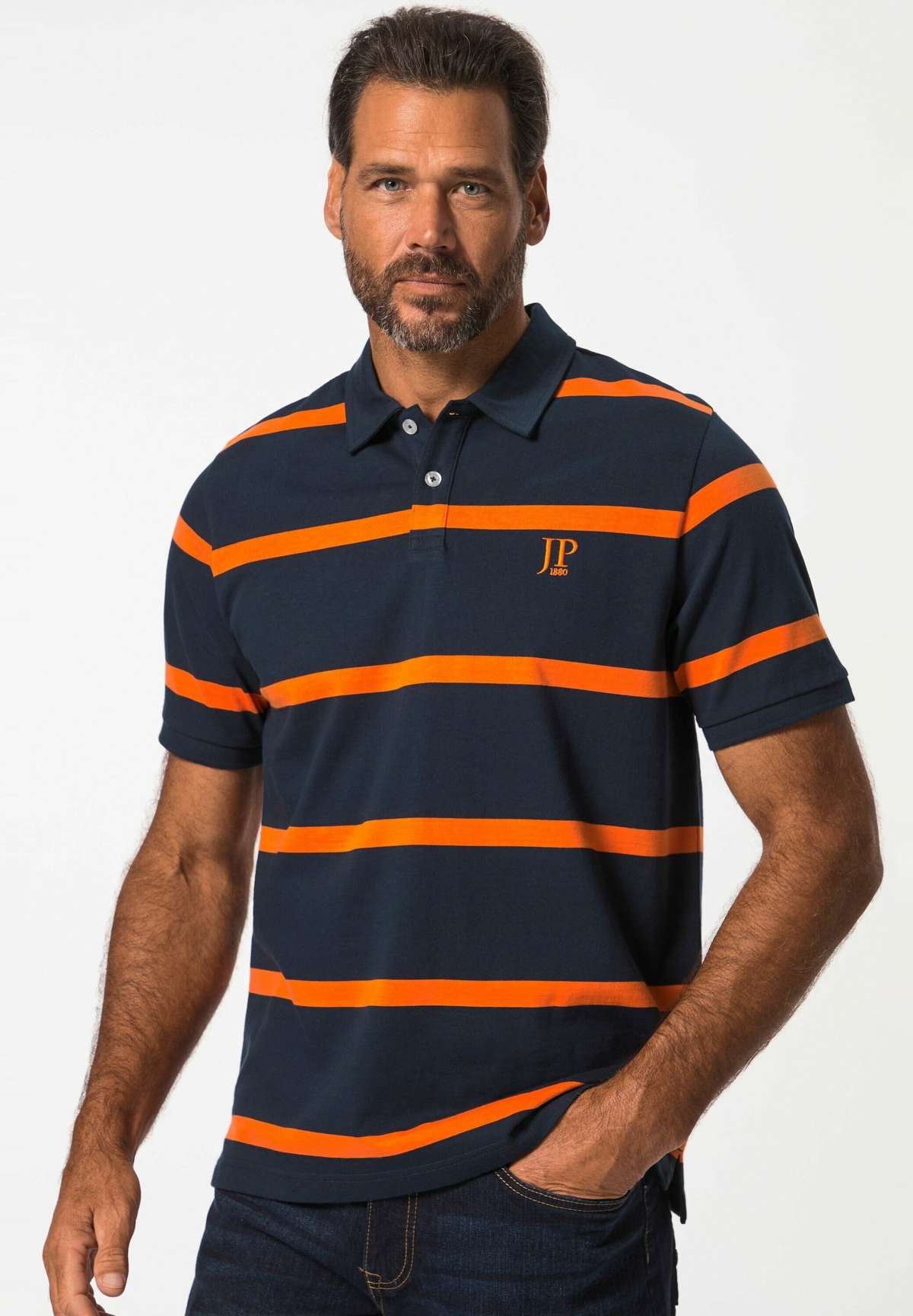 Кофта-поло SHORT SLEEVES STRIPES