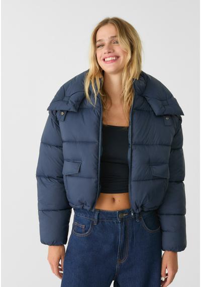 Зимняя куртка CROPPED HOODED PUFFER