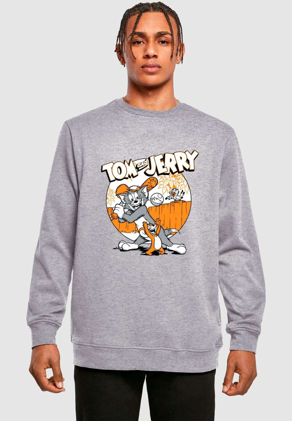 Кофта TOM AND JERRY- BASEBALL CREWNECK