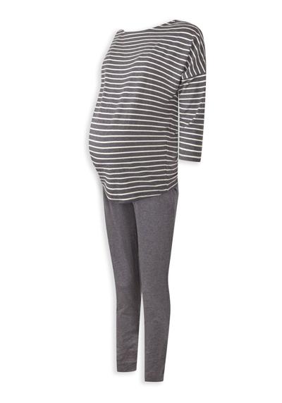 Ночное белье STRIPE MATERNITY NURSING SET MATERNITY