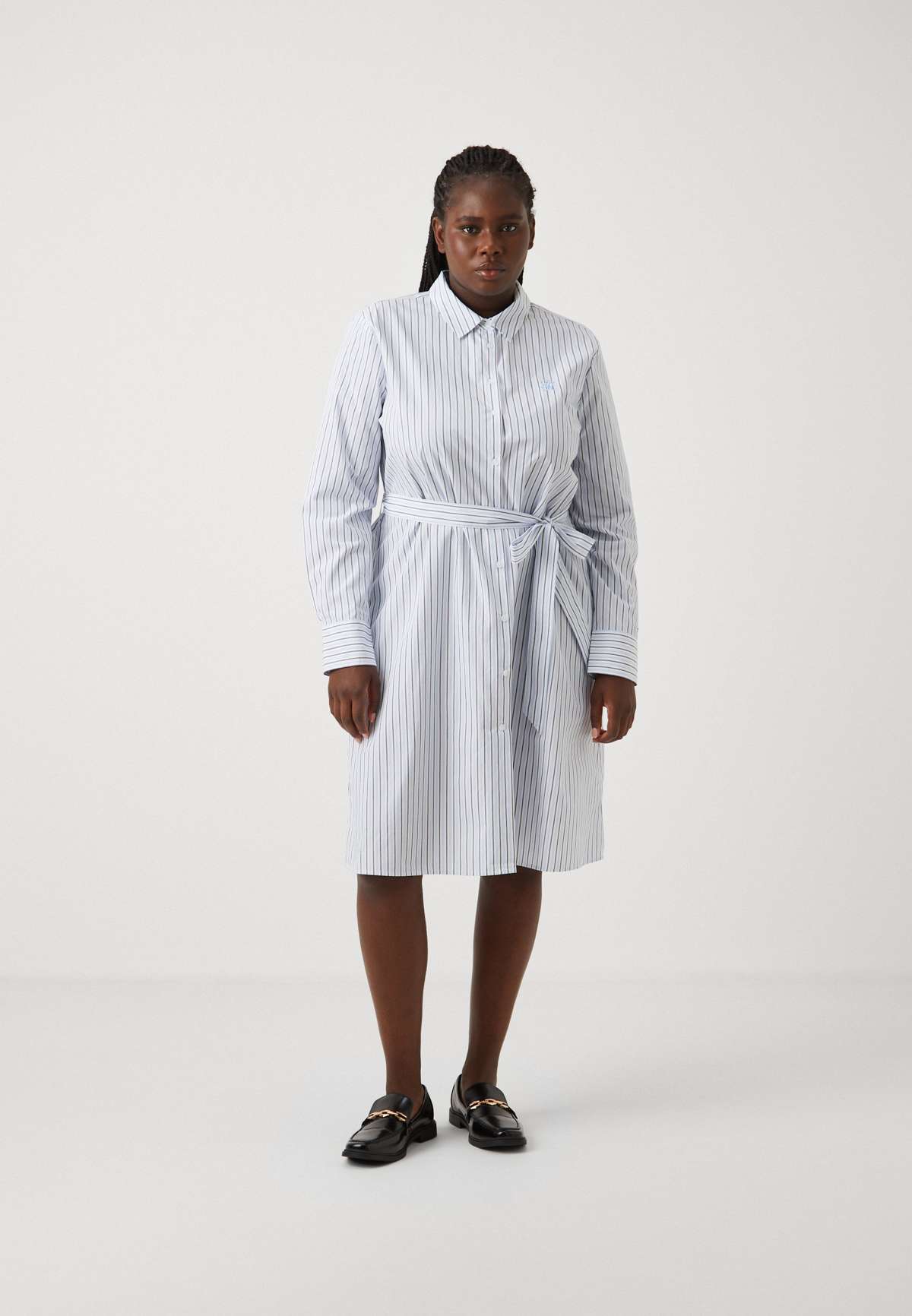 Платье-блузка STRIPE SHIRTDRESS