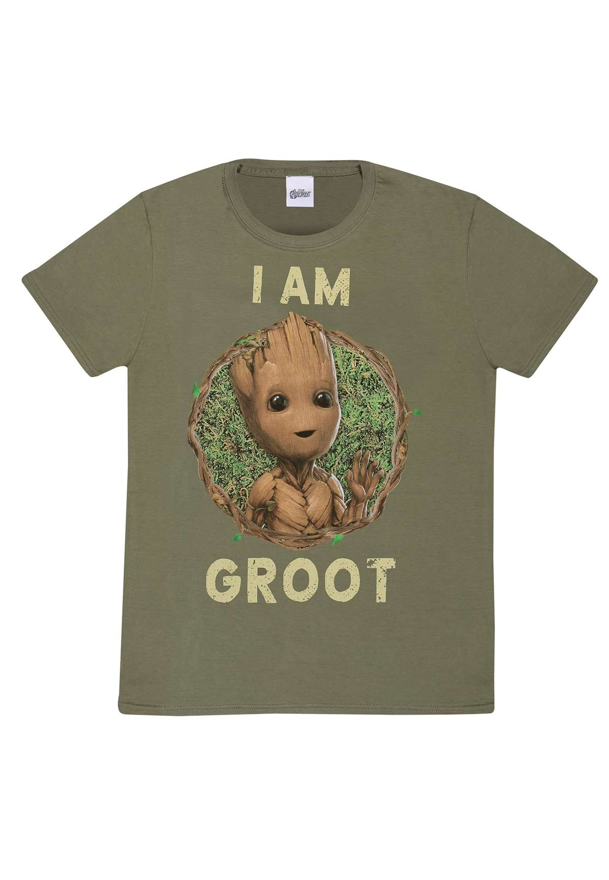 Футболка MARVEL STUDIOS I AM GROOT BADGE MARVEL STUDIOS I AM GROOT BADGE