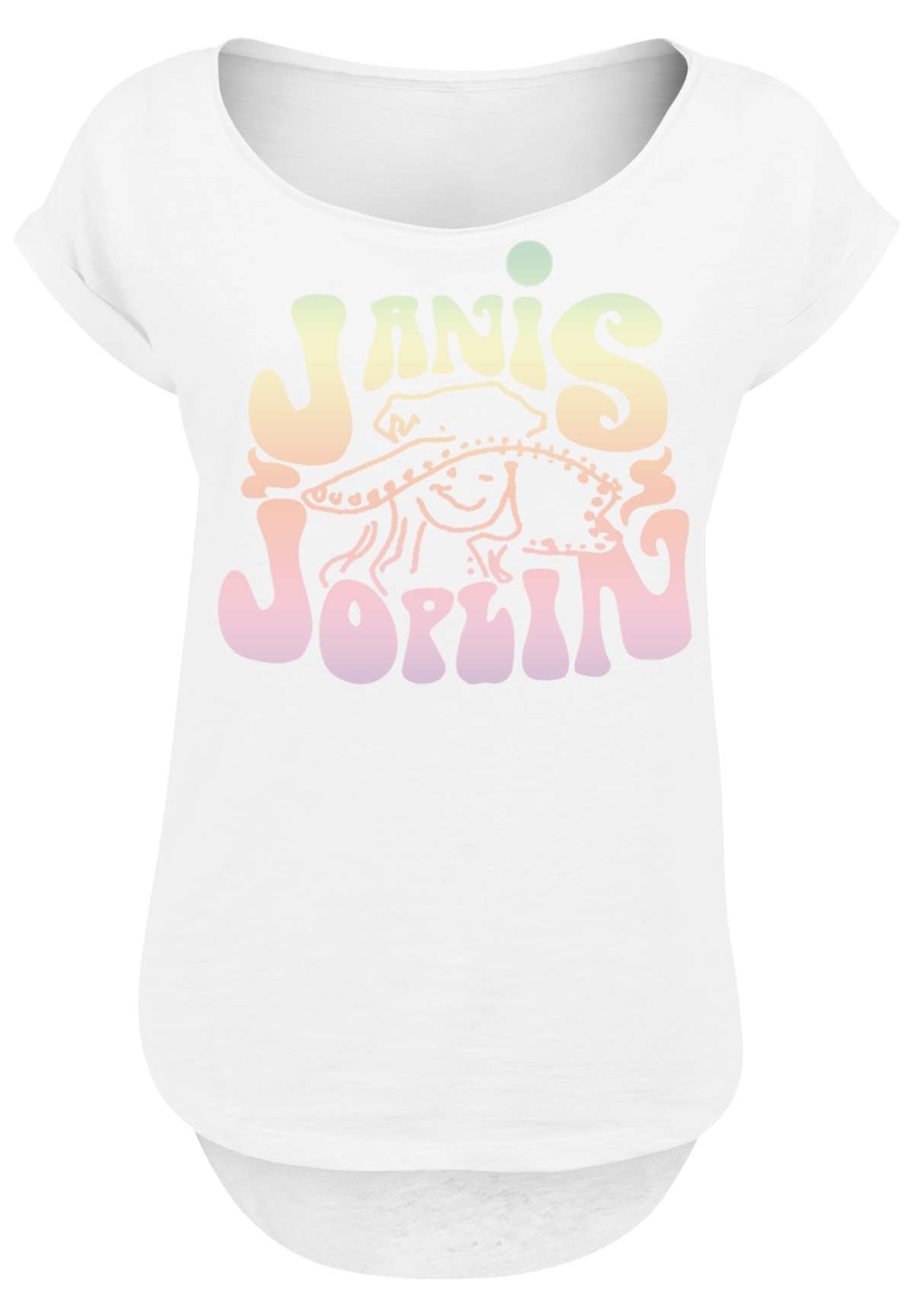 Футболка JANIS JOPLIN PASTEL LOGO