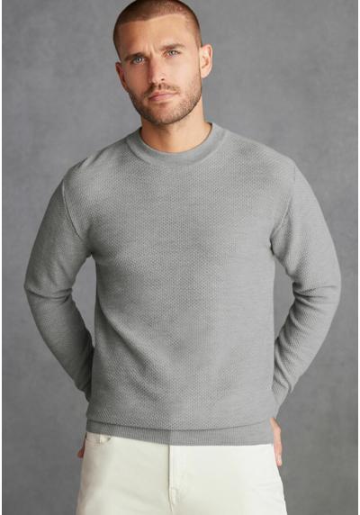 Пуловер SIGNATURE ITALIAN TEXTURED CREW NECK REGULAR FIT