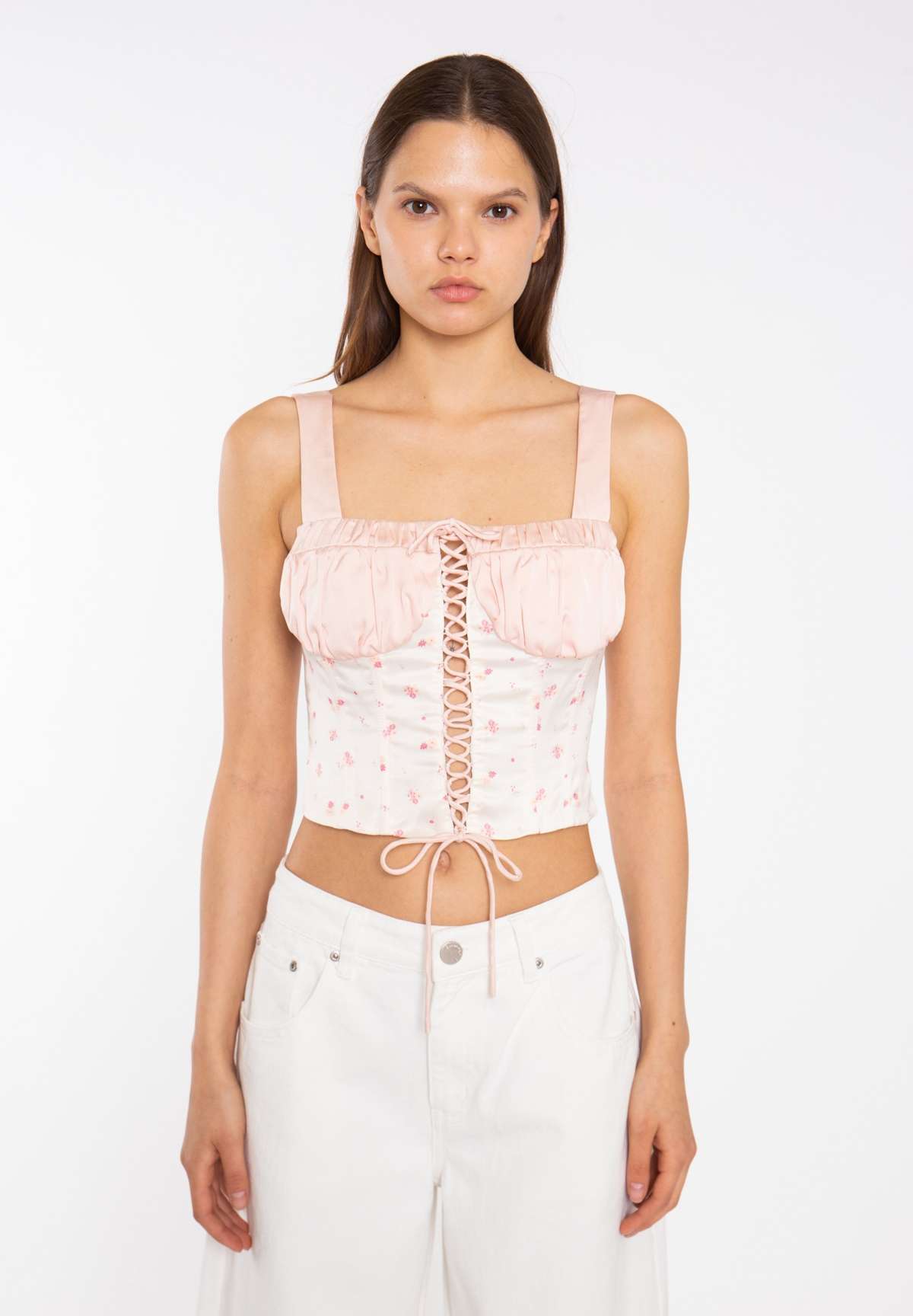 Блузка Lace-Up Corset