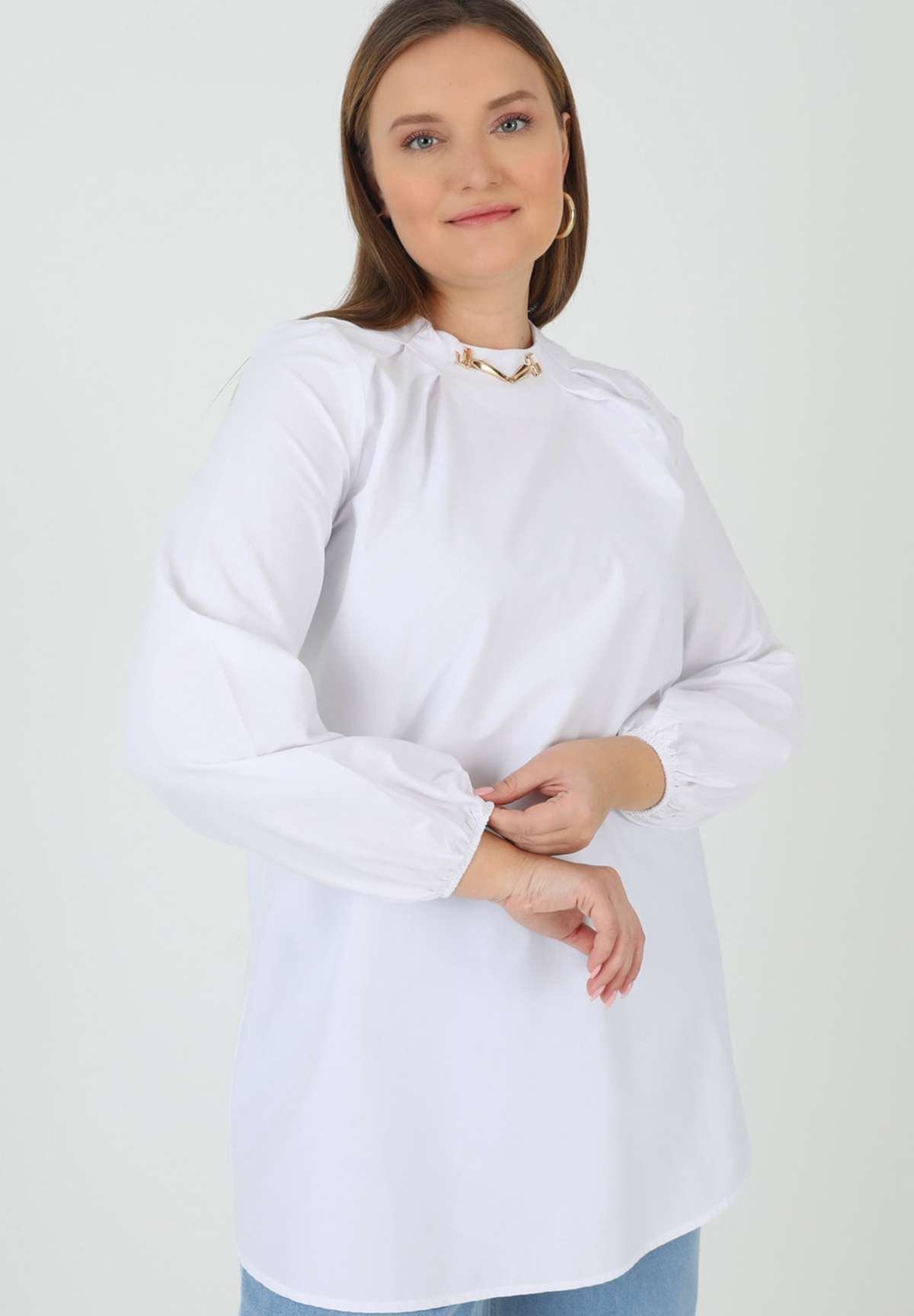 Туника CREW NECK PLUS SIZE ALIA