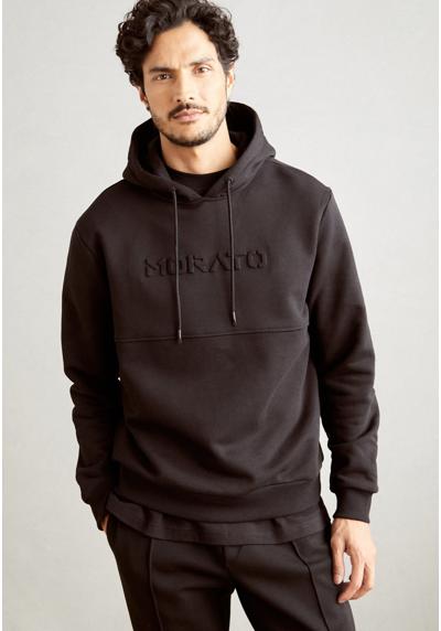 Пуловер HOODIE WITH EMBOSSED STENCI LOGO PRINT