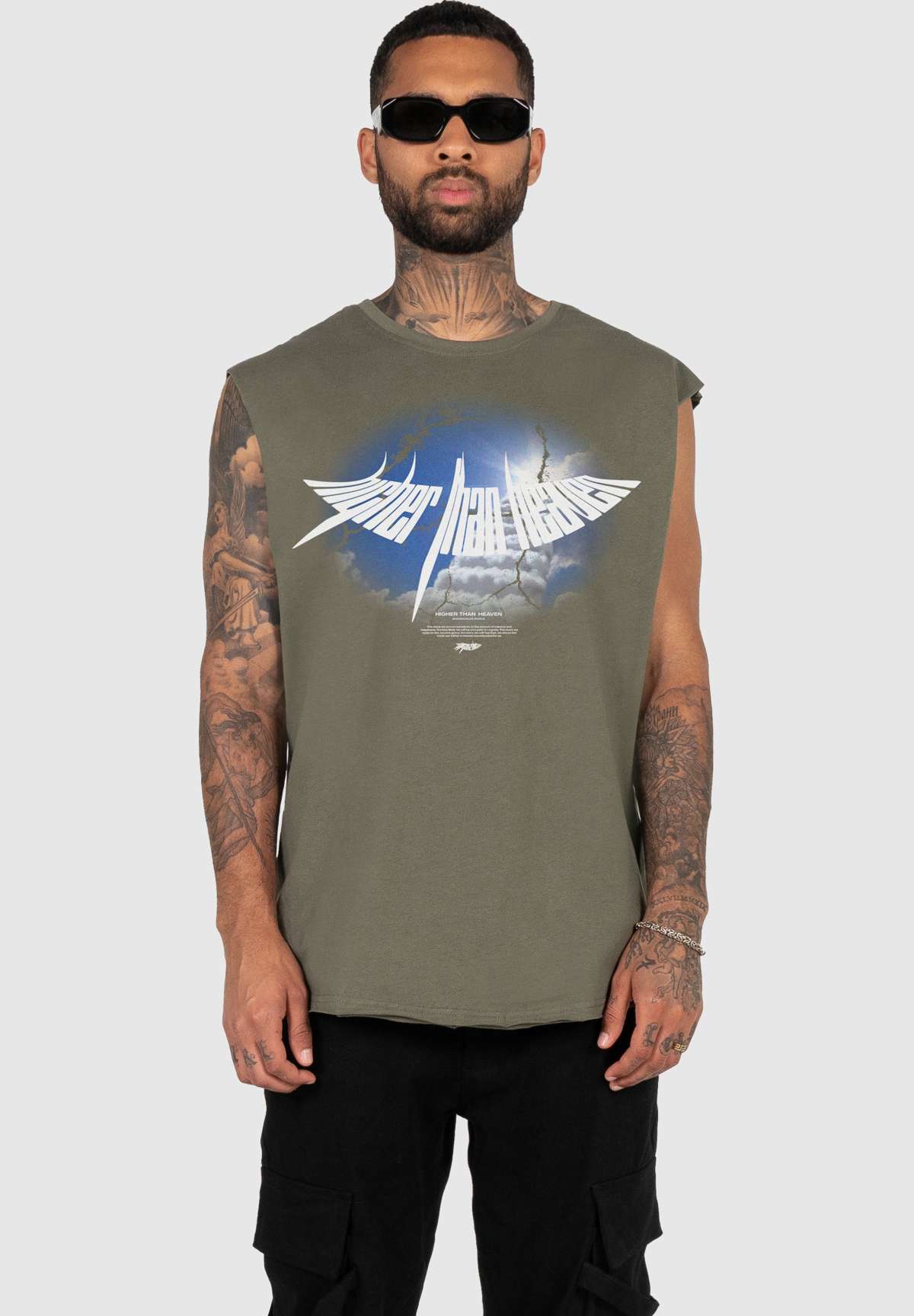 Топ HIGHER THAN HEAVEN V.4 SLEEVELESS TEE