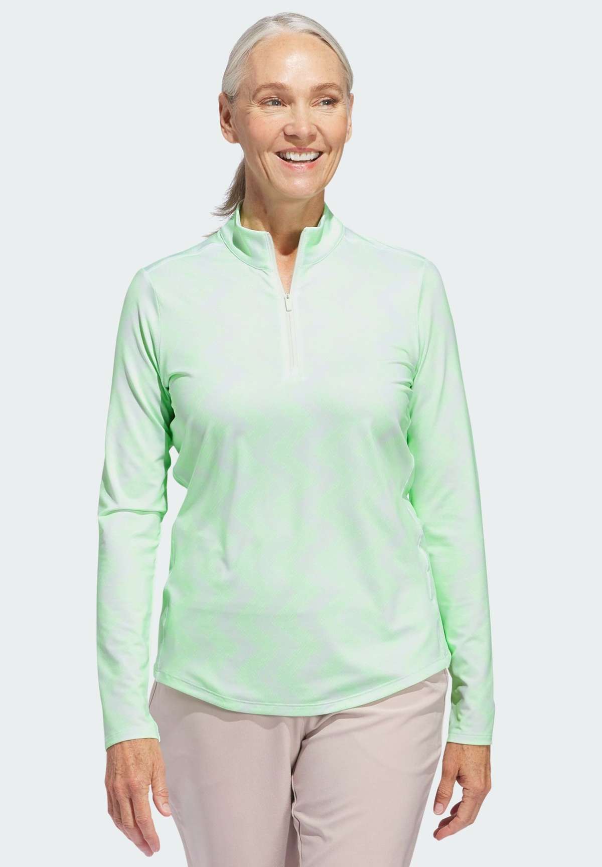 Кофта WOMEN'S ULTIMATE365 PRINTED QUARTER-ZIP MOCK